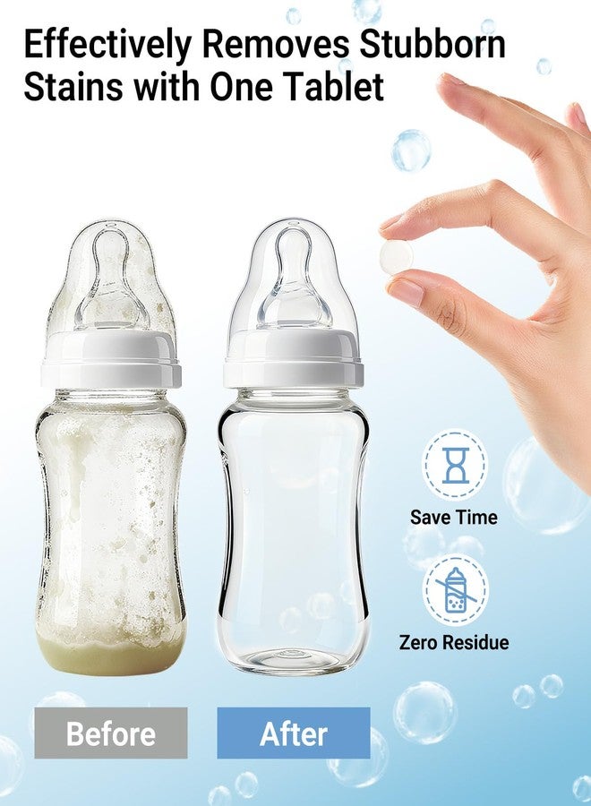 Bear Official Bottle Washer Tablets, 180 Count - Detergent Tablets for Bear & All Brand Bottle Washers, Powerful Milk Residue Remover - Image 4